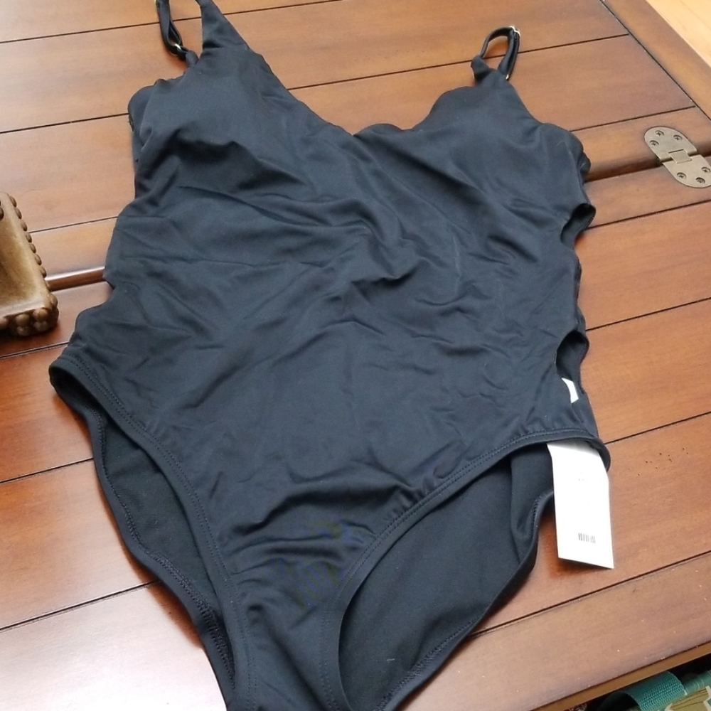 MOXI BLU 😍 BLACK MONOKINI